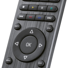 Hama Télécommande Universelle TV pour 4 appareils (Infrarouge, Bouton Intelligent, portée de 10 m, idéale par Exemple pour TV, L