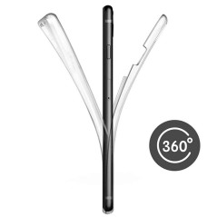 Coque Cool Silicone 3D pour Samsung A057 Galaxy A05s (Transparent Avant + arrière)