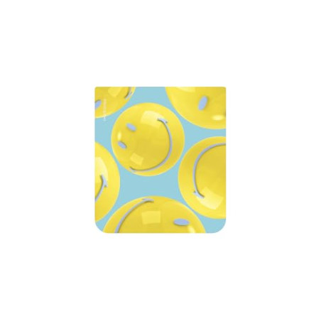 Samsung Galaxy Carte de Contenu Officielle Smiley 'Balloon' pour étui à Rabat Z FlipSuit 5, Bleu