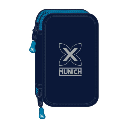Safta Double Filling 28 Units Munich Nautic Pencil Case One Size