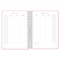 Dohe - Agenda Scolaire 2024 2025 - Vue semaine, A5 (15x21 cm), Fermoir à anneaux et élastique, Espagnol et Anglais, 4 Pages de A Dohe - Agenda Scolaire 2024 2025 - Vue semaine, A5 (15x21 cm), Fermoir à anneaux et élastique, Espagnol et Anglais, 4 Pages de A