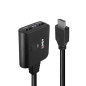 Lindy Câble Splitter HDMI 4K60, 2 Ports Lindy Câble Splitter HDMI 4K60, 2 Ports