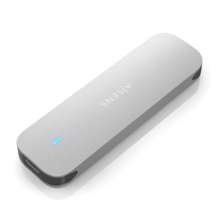 Boîtier Externe AISENS M.2 (NGFF) ASM2-025SL NVME vers USB3.2 GEN2 Argent