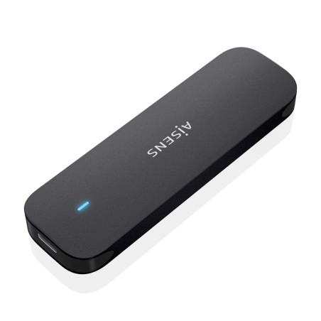 AISENS - Boîtier Externe M.2 (Ngff) Asm2-024B Nvme A Usb3.2 Gen2. Noir