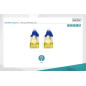 DIGITUS Câble LAN Cat 6A - 10m - RJ45 Câble réseau - S/FTP Blindé - Compatible Cat-6 & Cat-7 - Bleu DIGITUS Câble LAN Cat 6A - 10m - RJ45 Câble réseau - S/FTP Blindé - Compatible Cat-6 & Cat-7 - Bleu