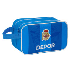 Safta Real Sport de la Coruña - Grande Trousse Scolaire pour Enfant, Adaptable au Chariot, idéale pour Les Enfants de 5 à 14 Ans