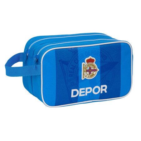 Safta Real Sport de la Coruña - Grande Trousse Scolaire pour Enfant, Adaptable au Chariot, idéale pour Les Enfants de 5 à 14 Ans