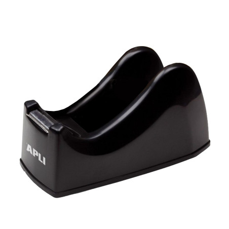 APLI – Porte-Rouleau de Papier Toilette Noir Ruban adhésif 33 m