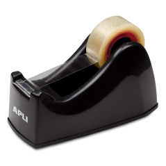 APLI – Porte-Rouleau de Papier Toilette Noir Ruban adhésif 33 m