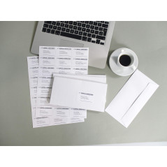 APLI 13882 - Étiquettes permanentes blanches Ø 30 mm 25 feuilles
