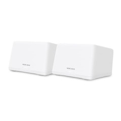 MERCUSYS WiFi 7 Mesh BE9300Mbps Tri-Bande Halo H47BE(2-Pack), Couverture jusqu'à 550 m², Connecter jusqu'à 200 Appareils, 3 Port