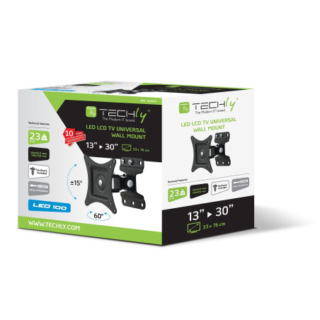 Techly Support mural pour TV pour 33 cm -30 "'MK Imports
