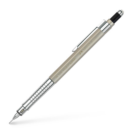 Faber-Castell 135340 - Porte-mines TK-Fine Vario L 0.35 mm, Champagne Gold, Mine avec mécanisme souple/rigide