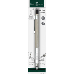 Faber-Castell 135740 - Porte-mines TK-Fine Vario L 0.7 mm, Champagne Gold, Mine avec mécanisme souple/rigide