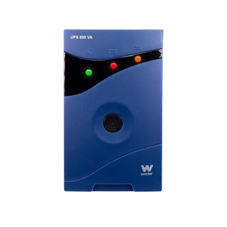 Woxter UPS 800 VA Alimentation d'énergie Non interruptible - Alimentations d'énergie Non interruptibles (800 VA, 480 W, 12 V, 7