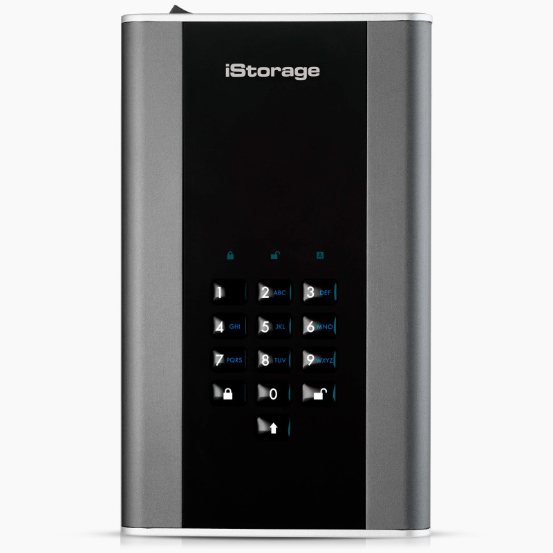 iStorage diskAshur DT2 1 To - Disque dur de bureau crypté sécurisé - FIPS Level-2 - Protégé par mot de passe - Résistant à la po iStorage diskAshur DT2 1 To - Disque dur de bureau crypté sécurisé - FIPS Level-2 - Protégé par mot de passe - Résistant à la po