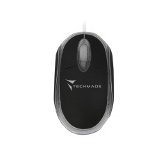 TECHMADE Mini Souris Optique USB 800 DPI Noir