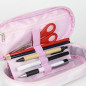 CERDÁ LIFE'S LITTLE MOMENTS Trousse à Crayons Ovale Barbie - Rose - 8,5 x 5 x 22,5 cm - Fermeture à glissière - Polyvalente et D CERDÁ LIFE'S LITTLE MOMENTS Trousse à Crayons Ovale Barbie - Rose - 8,5 x 5 x 22,5 cm - Fermeture à glissière - Polyvalente et D