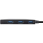 InLine® Hub USB 3.2 Gen 1 OTG, USB Type-C vers 3 Ports Type-A et 2 Ports Type-C, avec Bloc d'alimentation 3 A, Noir InLine® Hub USB 3.2 Gen 1 OTG, USB Type-C vers 3 Ports Type-A et 2 Ports Type-C, avec Bloc d'alimentation 3 A, Noir