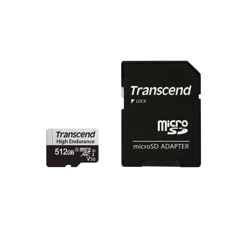 Transcend TS512GUSD350V Carte mémoire Micro SD U3 Full HD jusqu'à 100 Mo/s, pour Appareil Photo et Drones 512 Go 350 V Transcend TS512GUSD350V Carte mémoire Micro SD U3 Full HD jusqu'à 100 Mo/s, pour Appareil Photo et Drones 512 Go 350 V
