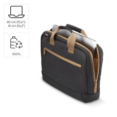 Hama "Ultra Lightweight Sacoche pour Ordinateur Portable de 15,6" à 16,2" - Bandoulière & Compartiment Rembourrés, Sac Ultra Lég
