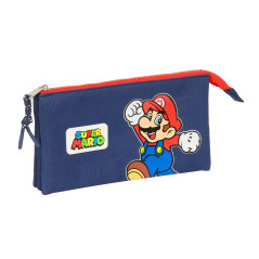 Safta Super Mario World Triple Estuche One Size