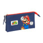 Safta Super Mario World Triple Estuche One Size