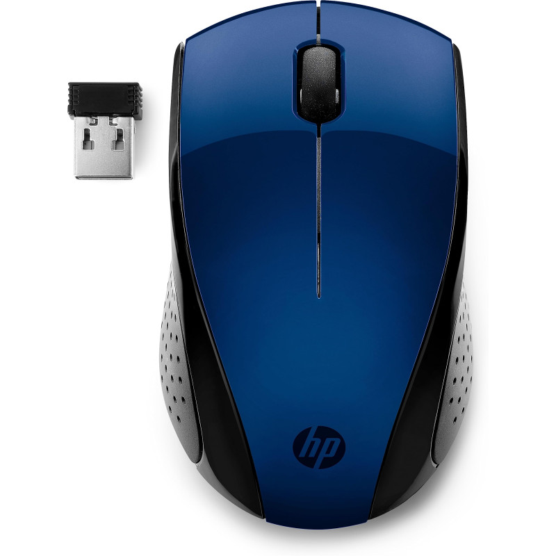 HP - PC 220 - Souris Sans Fil Bleu Lumière (USB, 1600 DPI, Ambidextre) 7KX11AA#ABB 9,48 x 5,7 x 3,91 cm HP - PC 220 - Souris Sans Fil Bleu Lumière (USB, 1600 DPI, Ambidextre) 7KX11AA#ABB 9,48 x 5,7 x 3,91 cm