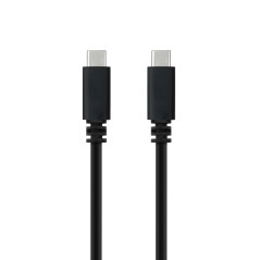 NANOCABLE 10.01.2301-L150 - Câble USB-C à USB-C 3A, pour téléphones mobiles, tablettes, ordinateurs portables, etc. USB 2.0, cha
