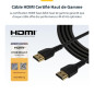 StarTech.com Câble HDMI 2.0 de 1,5m avec Ethernet Certifié Premium, Haute Débit UHD 4K 60Hz HDR Durable, Cordon HDMI Mâle vers M StarTech.com Câble HDMI 2.0 de 1,5m avec Ethernet Certifié Premium, Haute Débit UHD 4K 60Hz HDR Durable, Cordon HDMI Mâle vers M