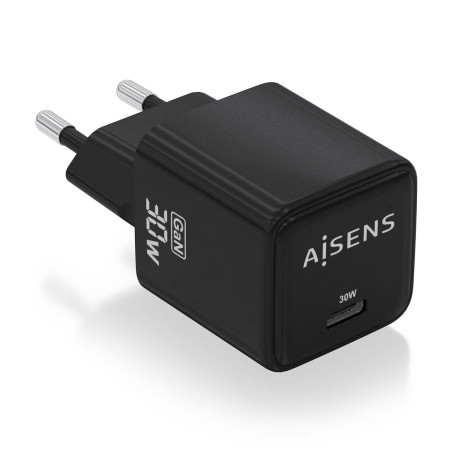 Aisens Chargeur Mural ASCH-30W1P036-BK Noir 30 W (1 unité)