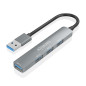AISENS Hub USB A106-0859 Gris (1 unité)