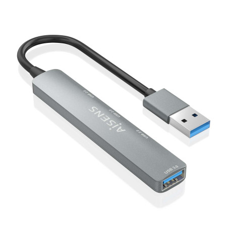 AISENS Hub USB A106-0859 Gris (1 unité)
