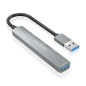 AISENS Hub USB A106-0859 Gris (1 unité)