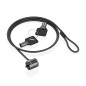 AISENS - ASLK-D40K04-BK - Câble de sécurité avec Serrure de clé pour Ordinateur, Moniteur, Portable 1,5 m AISENS - ASLK-D40K04-BK - Câble de sécurité avec Serrure de clé pour Ordinateur, Moniteur, Portable 1,5 m