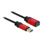 DeLOCK 5.0m USB 3.0 A câble USB 5 m USB 3.2 Gen 1 (3.1 Gen 1) USB A DeLOCK 5.0m USB 3.0 A câble USB 5 m USB 3.2 Gen 1 (3.1 Gen 1) USB A