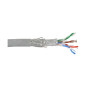 COS Cable Desk Patch Cable TP Cat5e SFTP 100m Roll câble de réseau Gris COS Cable Desk Patch Cable TP Cat5e SFTP 100m Roll câble de réseau Gris
