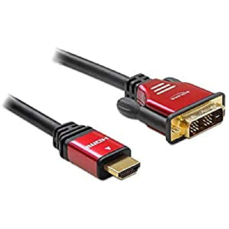 Delock Câble HDMI A / DVI - 18 +1 - m / m 1,8 m