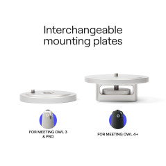 Owl Labs Trépied pour Meeting Owl (Compatible avec Le Meeting Owl 3 ou Pro) – Trépied en Aluminium spécialement conçu pour Un po