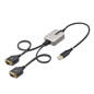 StarTech.com Adaptateur USB vers Série de 2 Ports de 60cm, Vis/Écrous DB9 Interchangeables, COM Rétention, Câble Convertisseur U StarTech.com Adaptateur USB vers Série de 2 Ports de 60cm, Vis/Écrous DB9 Interchangeables, COM Rétention, Câble Convertisseur U