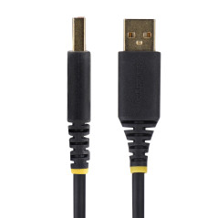 StarTech.com Adaptateur USB vers Série de 2 Ports de 60cm, Vis/Écrous DB9 Interchangeables, COM Rétention, Câble Convertisseur U