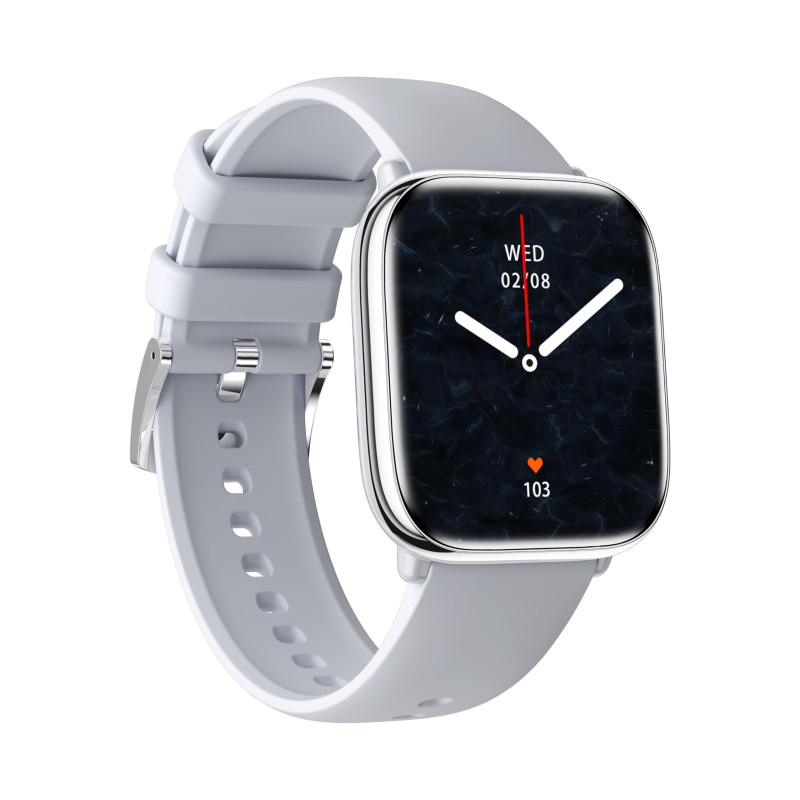 Smartwatch myPhone Watch PastelFoggy Day grande batterie de 230 mah, une semaine d'autonomie, appels Bluetooth, grand écran Amol Smartwatch myPhone Watch PastelFoggy Day grande batterie de 230 mah, une semaine d'autonomie, appels Bluetooth, grand écran Amol