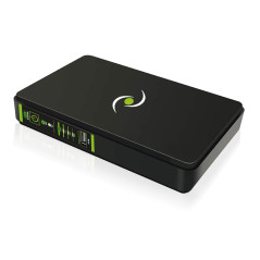 Tecnoware UPS Era Plus DC pour WiFi/Modem, vidéosurveillance, Pas pour PC Gaming/Console, Powerbank 8800mAh, POE 24V/48V, Protec