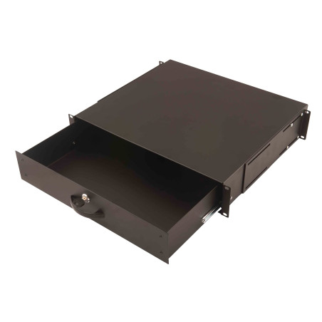Digitus DN-19 KEY-2U-SW 19 pouces Tiroir 2 UH noir