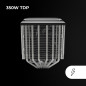 Mars Gaming MCPUXU6, Ventirad CPU Double Tour, TDP 350W, 2x Ventilateurs à Pales Hybrides, Roulements FDB en Cuivre Équilibré, 6 Mars Gaming MCPUXU6, Ventirad CPU Double Tour, TDP 350W, 2x Ventilateurs à Pales Hybrides, Roulements FDB en Cuivre Équilibré, 6