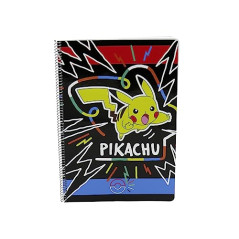 CYPBRANDS Pokémon Colorful Cahier Folio 80 feuilles