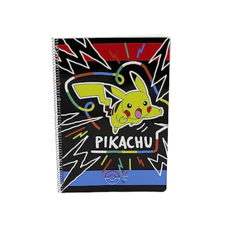 CYPBRANDS Pokémon Colorful Cahier Folio 80 feuilles