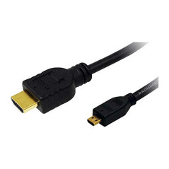 LogiLink CH0032 Câble HDMI V1.4 avec Ethernet 19-pin A Mâle/D Mâle 2 m Noir