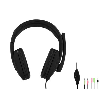 T'nB HS-300 - Micro-Casque Filaire multimédia Ultra Confort - Noir