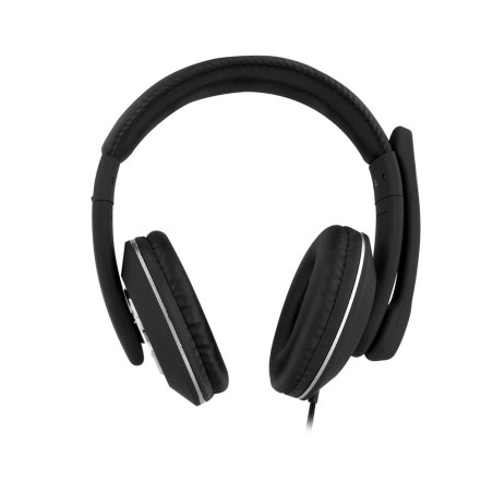 T'nB - Casque Micro Filaire, Connexion USB-A, Micro Omnidirectionnel, Idéal pour Télétravail et Visioconférence - Noir